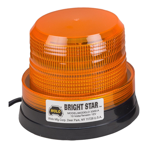 GYROPHARE STROBOSCOPIQUE AMBRE - Récréashop