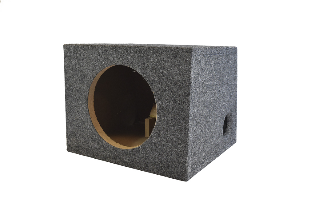 Boite caisson de basses  1 x 10" porté 1.2cf avec cable - Récréashop