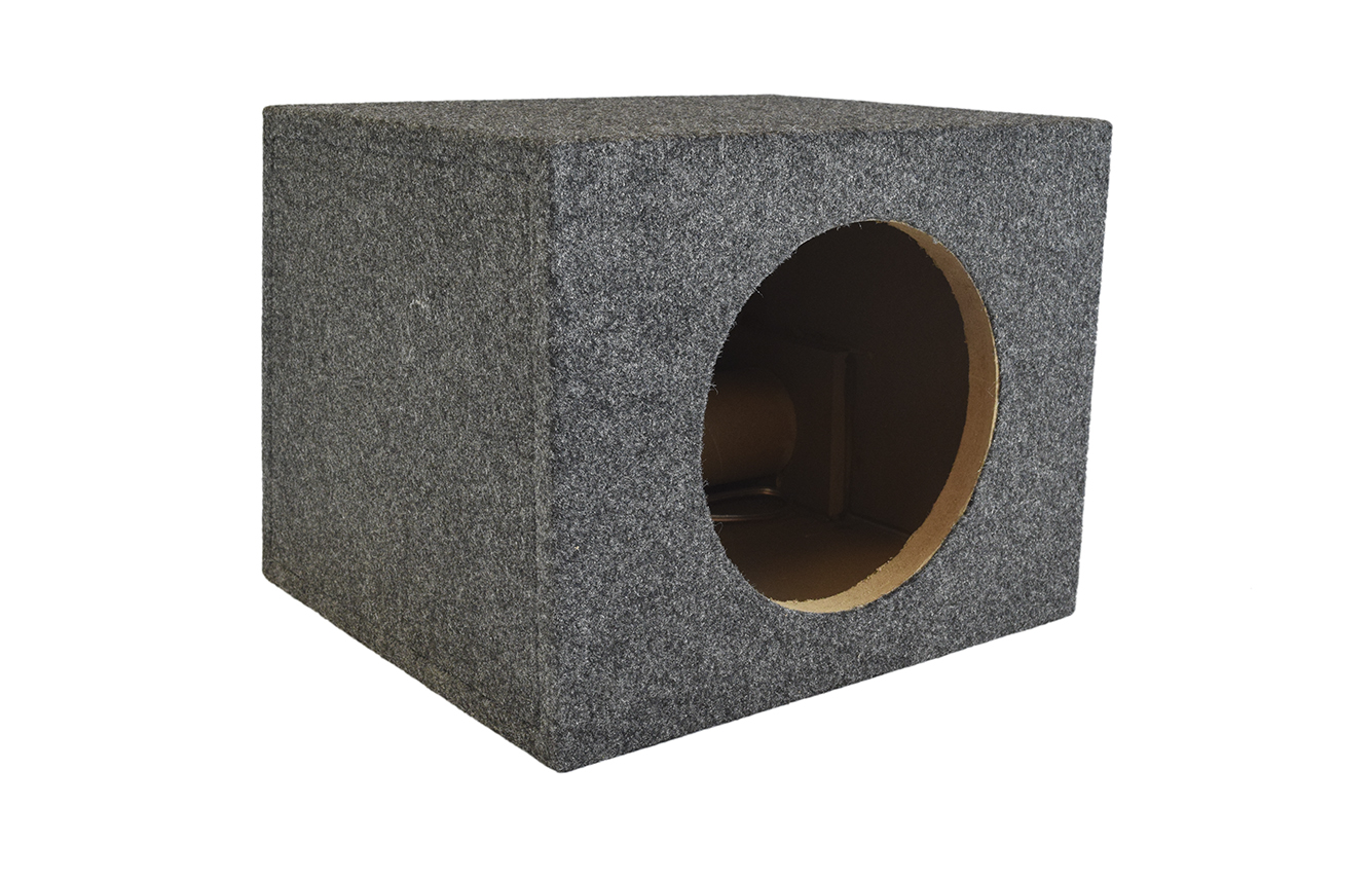 Boite caisson de basses  1 x 10" porté 1.2cf avec cable - Récréashop