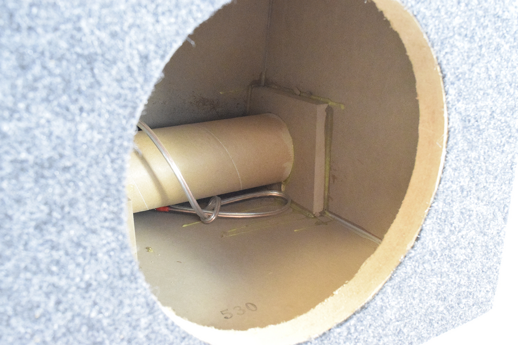 Boite caisson de basses  1 x 10" porté 1.2cf avec cable - Récréashop