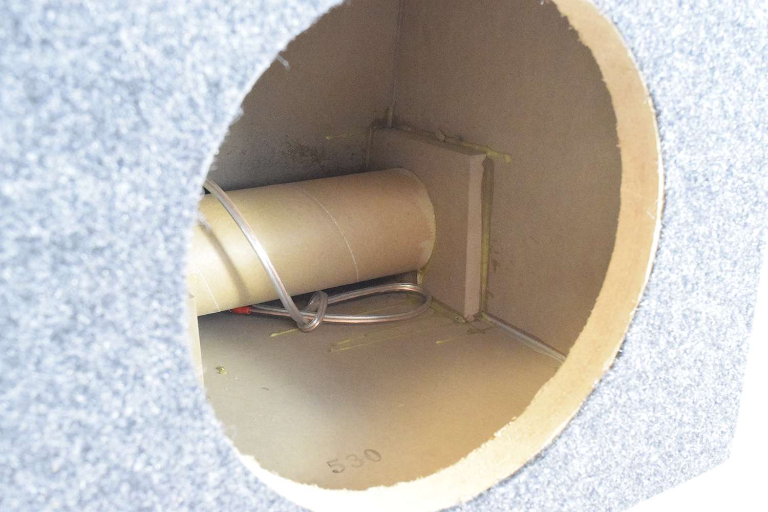 Boite caisson de basses  1 x 10" porté 1.2cf avec cable - Récréashop