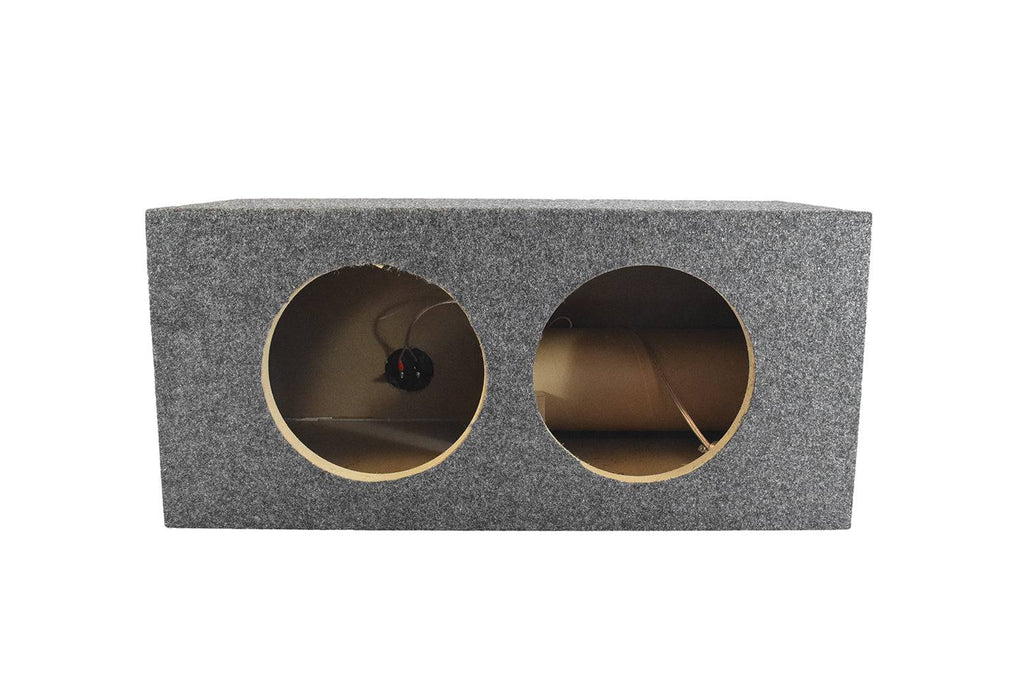 Boite caisson de basses  2 x 10" porté 2.4cf avec cable - Récréashop
