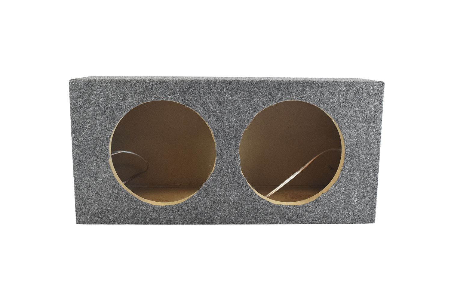 Boite caisson de basses  2 x 10" scellé 1.2cf avec cable - Récréashop