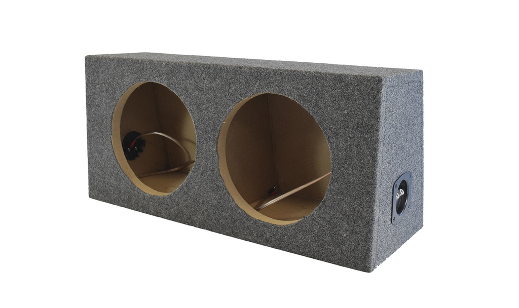 Boite caisson de basses  2 x 10" scellé 1.2cf avec cable - Récréashop