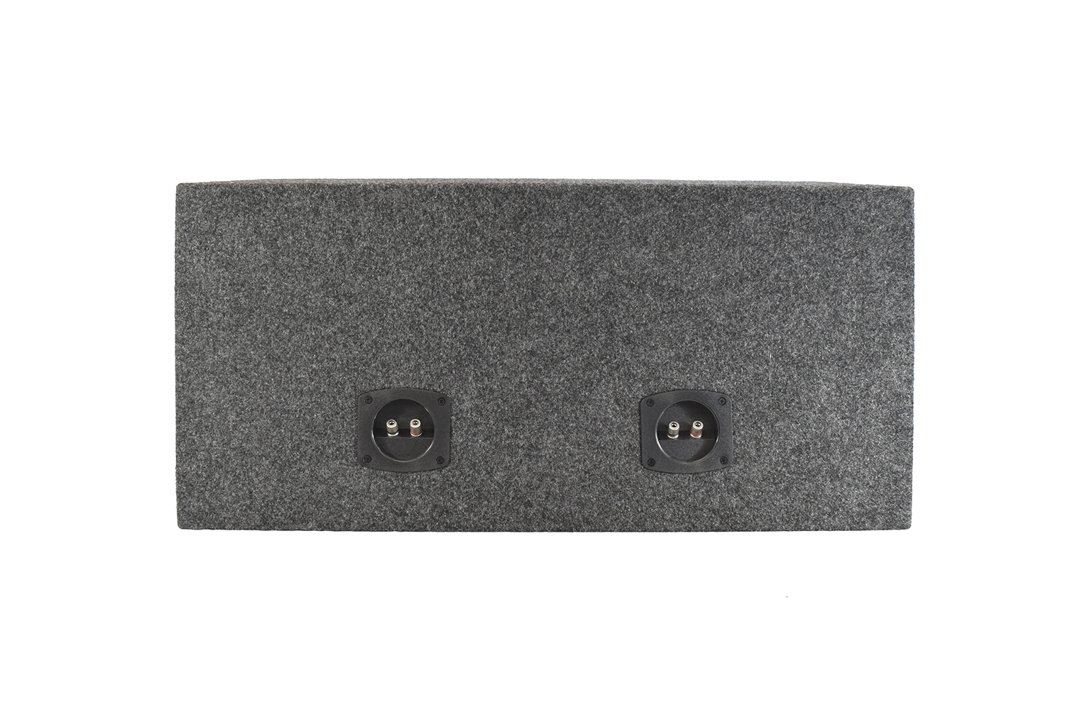 Boite caisson de basses  2 x 12" porté 3.5cf avec cable - Récréashop