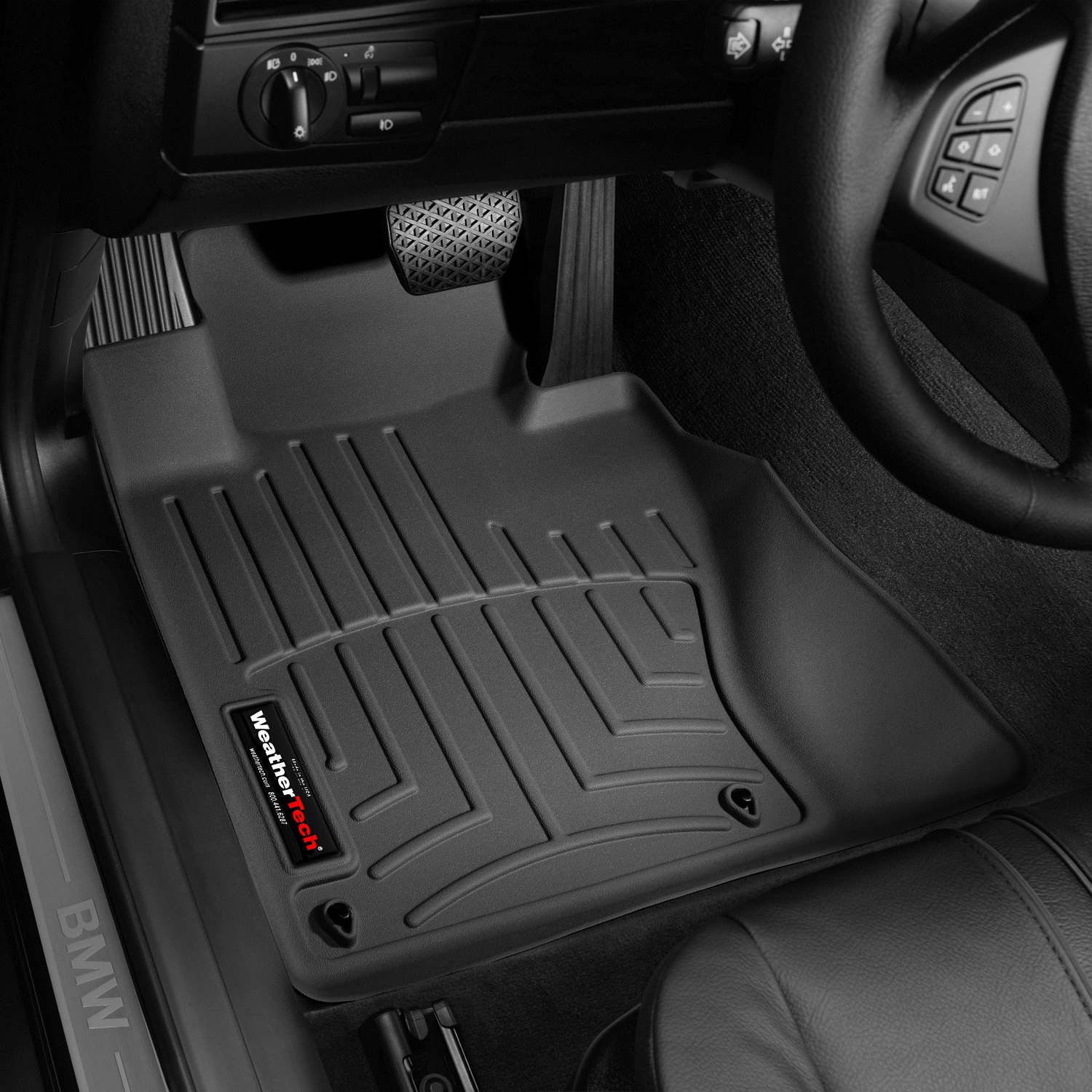 Tapis Avant Noir Bmw X3 04-10 - Récréashop