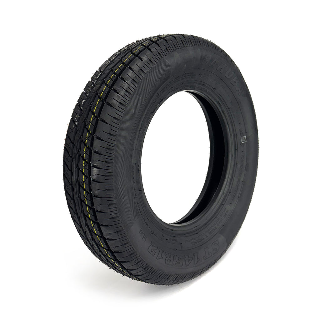 Pneu radial ST145R12 10 plis LRE 1520 lbs Hakuba - RecreaShop