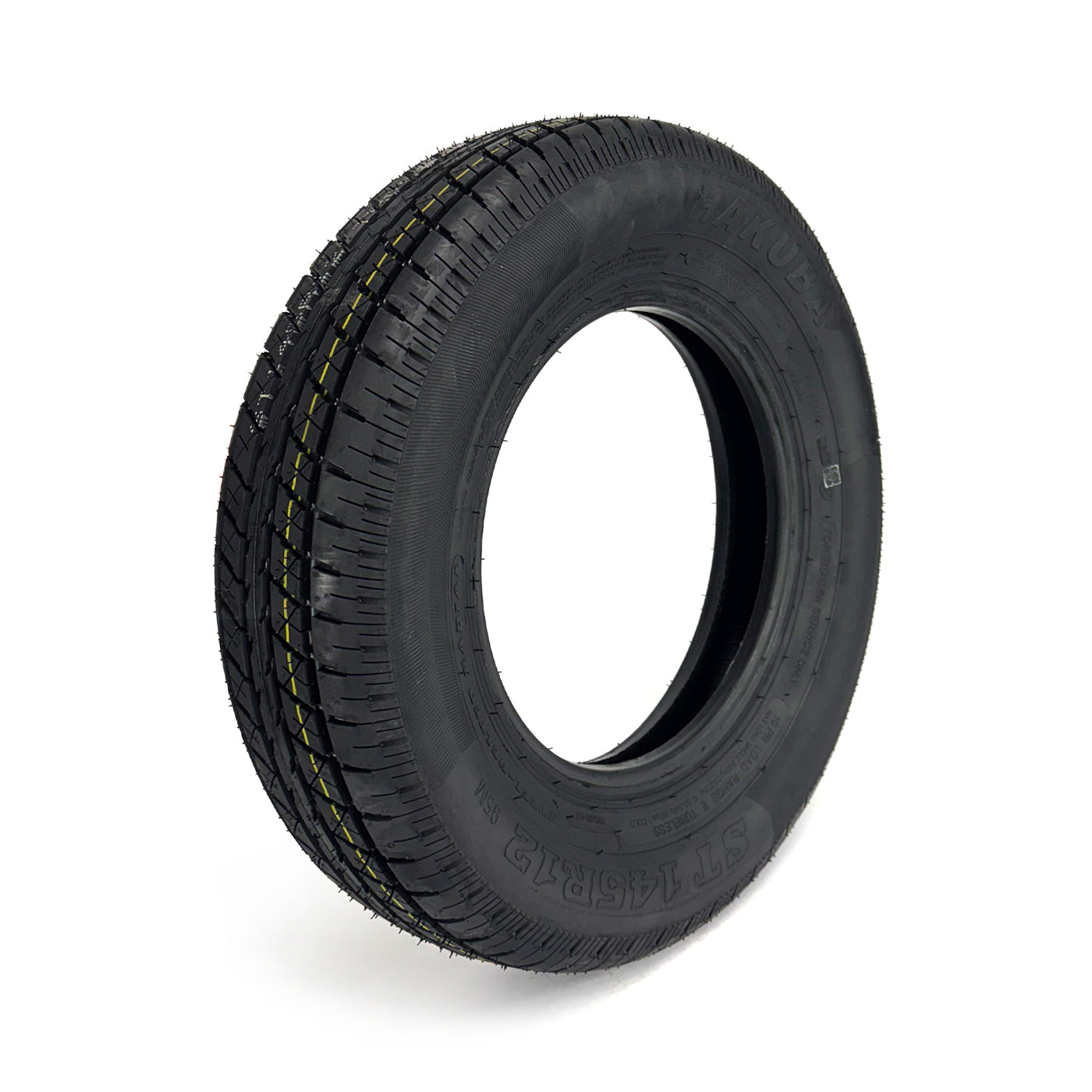Pneu radial ST145R12 10 plis LRE 1520 lbs Hakuba - RecreaShop