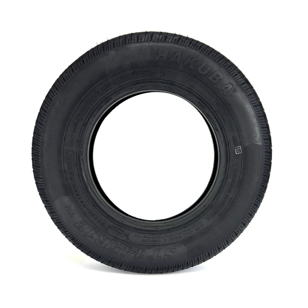 Pneu radial ST145R12 10 plis LRE 1520 lbs Hakuba - RecreaShop