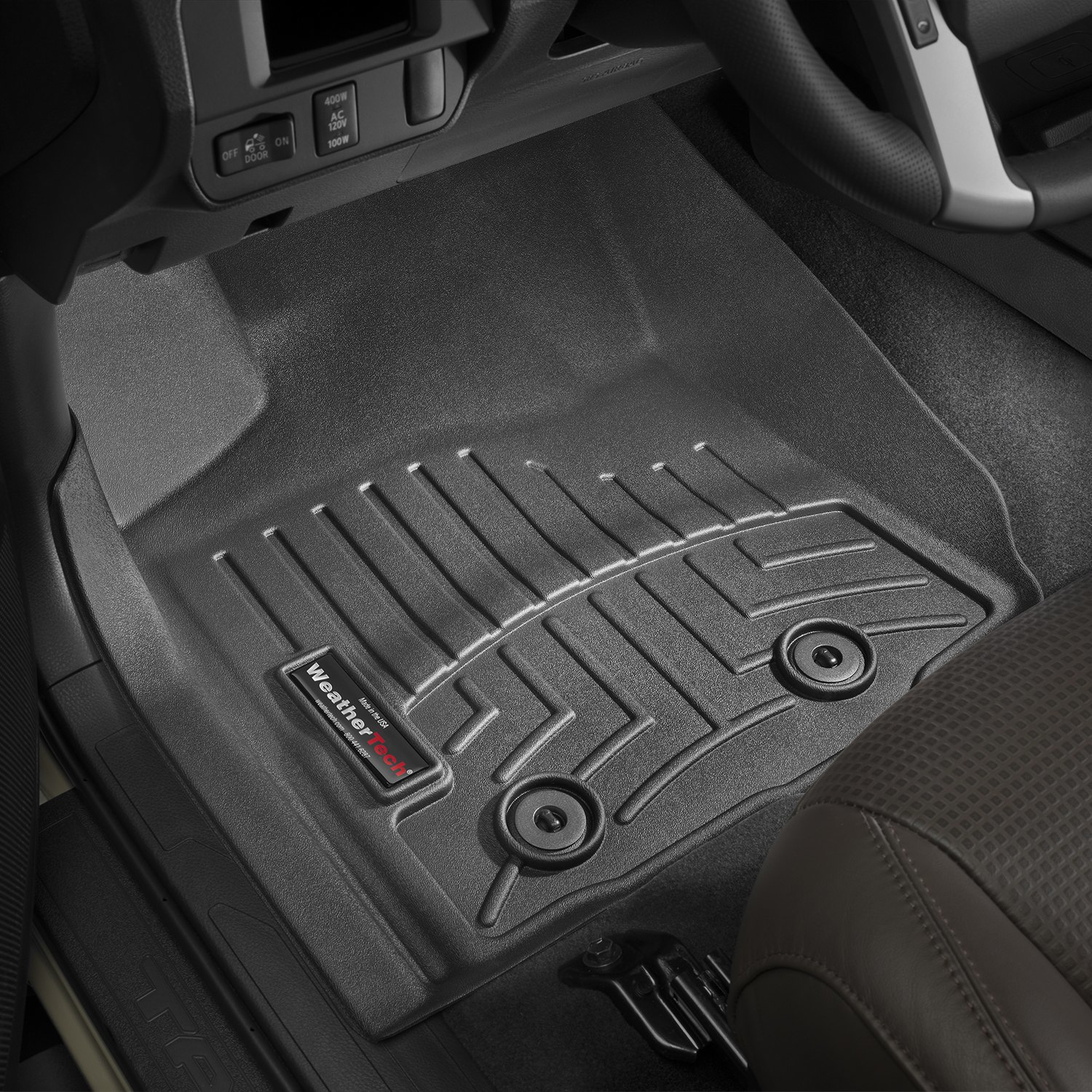 TAPIS AVANT NOIR TOYOTA TACOMA 18-19 - Récréashop