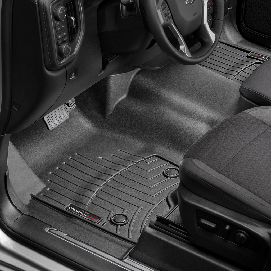 Tapis Avant Noir Chevrolet Silverado 1500 2019 - Récréashop