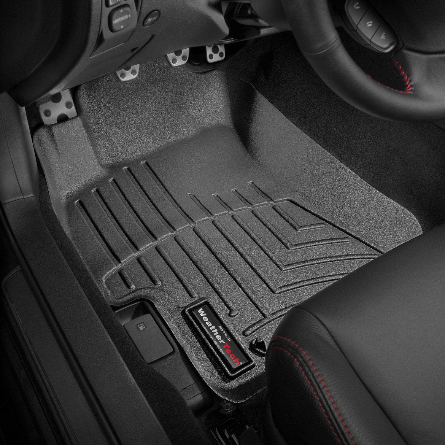 Tapis Avant Noir Impreza 08-14 - Récréashop