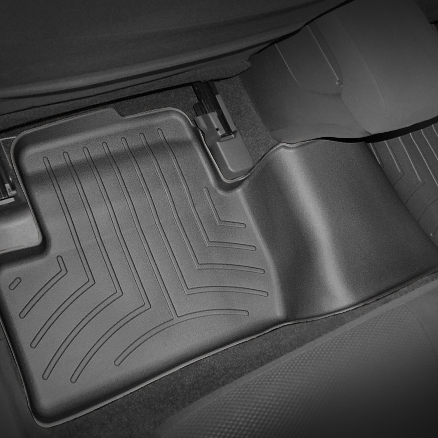 Tapis Arrière Noir Lancer 08-17 - Récréashop