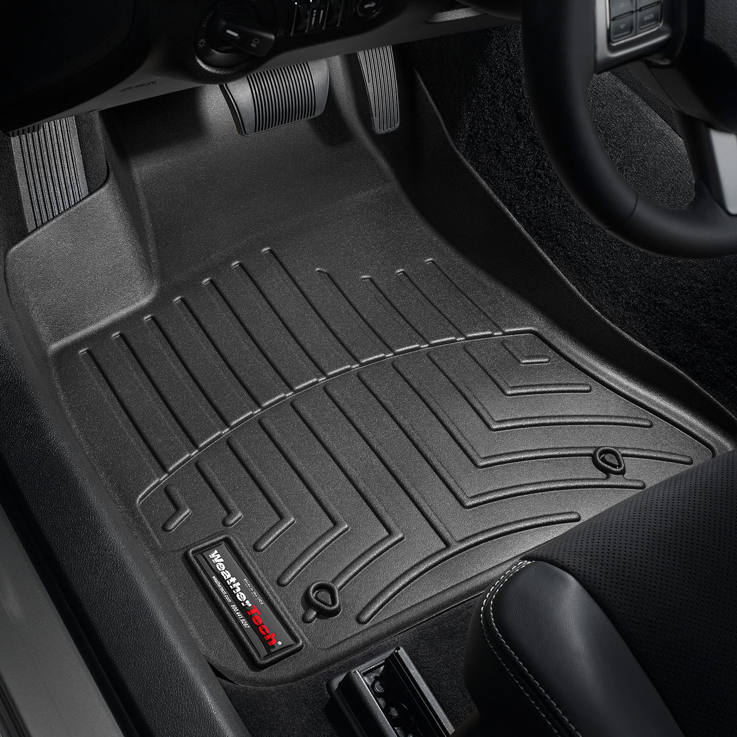 Tapis Avant Noir Chrysler 300 11-19 - Récréashop