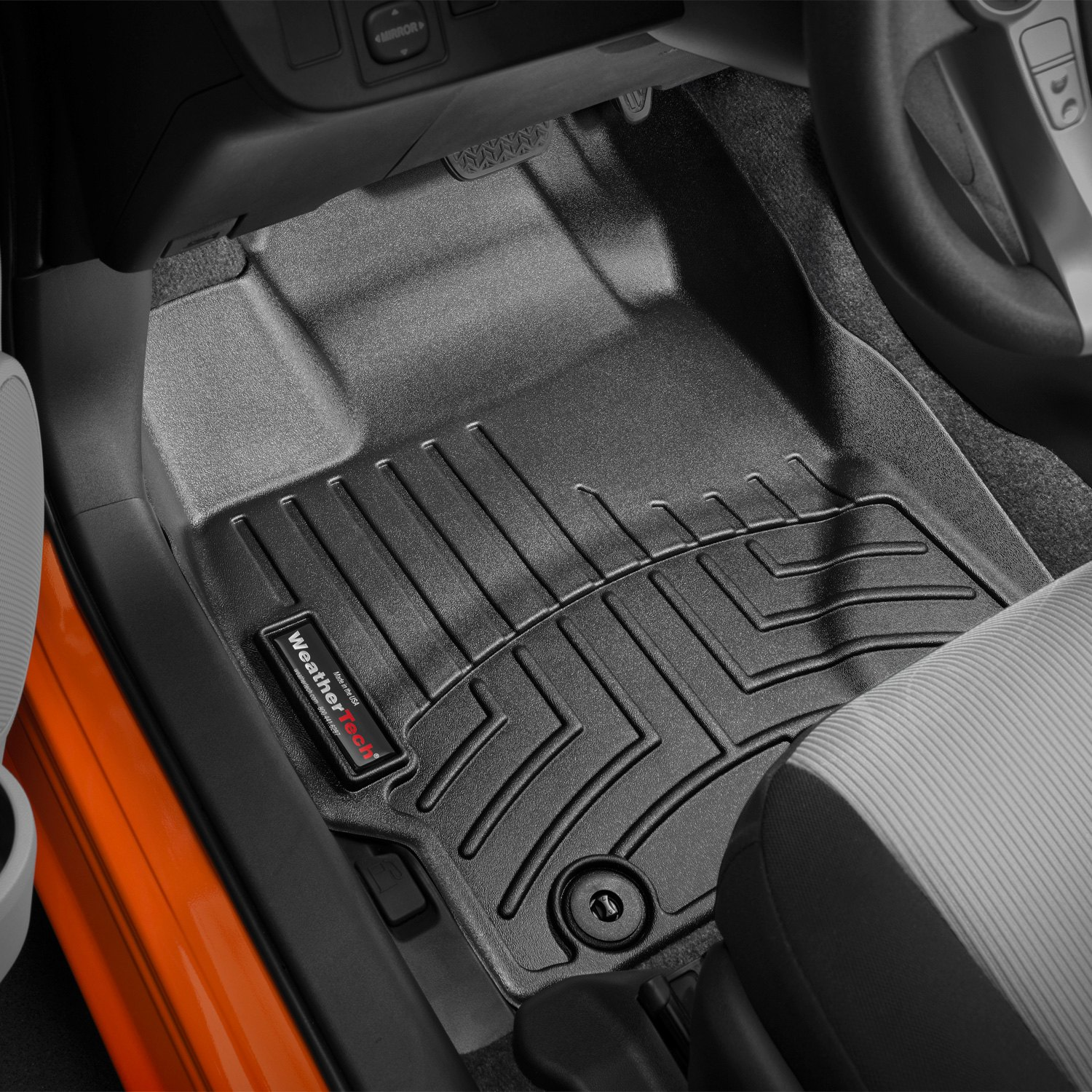 Tapis Avant Noir Prius C 12-15 - Récréashop