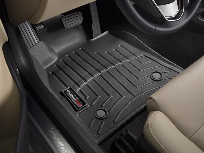 Tapis Avant Noir Cadillac Ats 13-19 - Récréashop