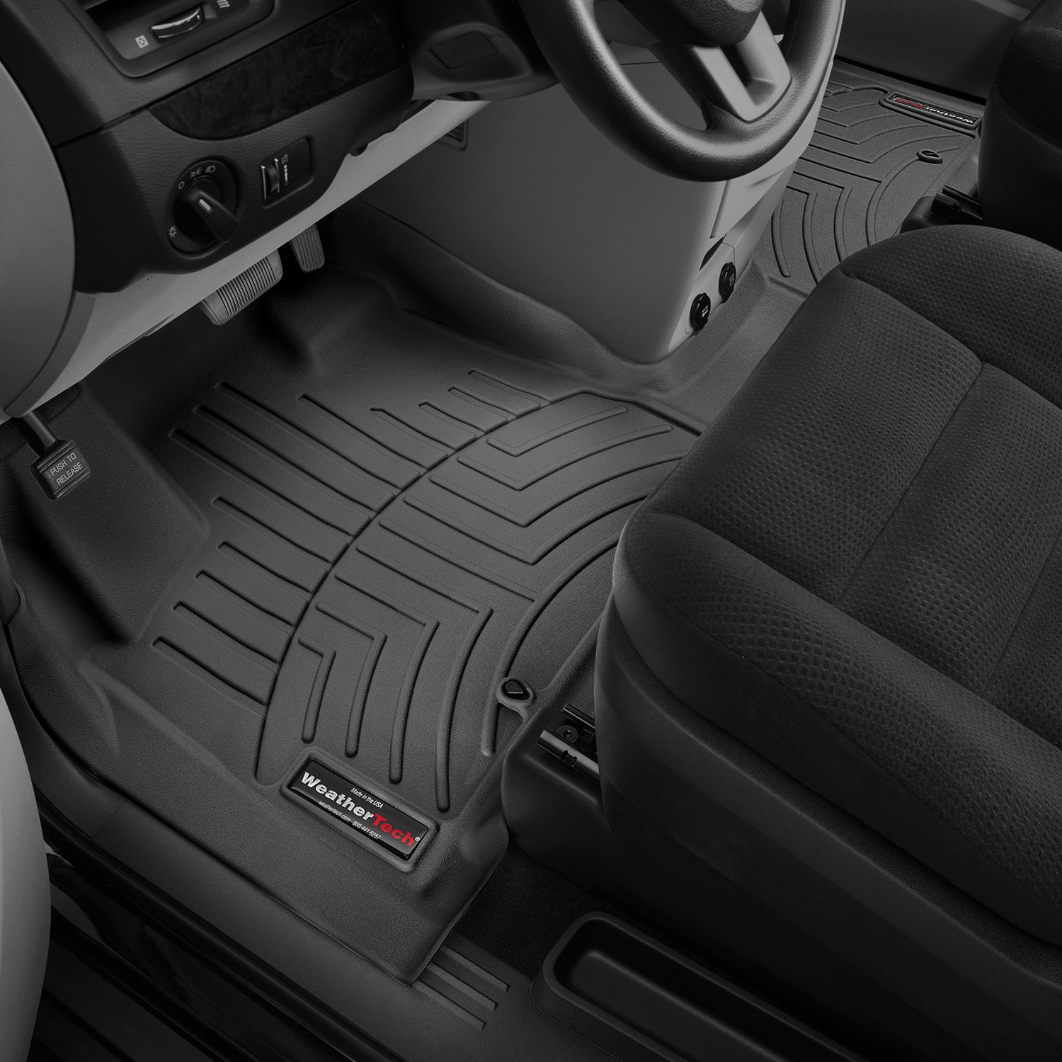 Tapis Avant Noir Grand Caravan 11-19 - Récréashop