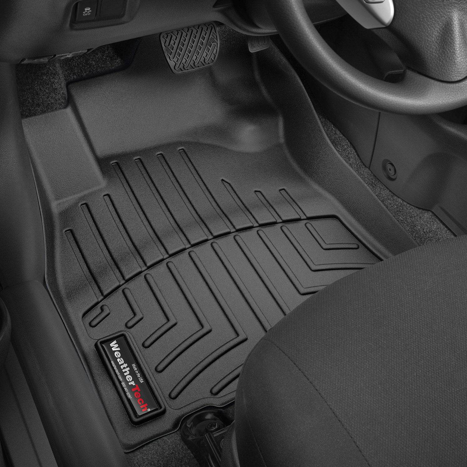 Tapis Avant Noir Nissan Versa 12-15 - Récréashop