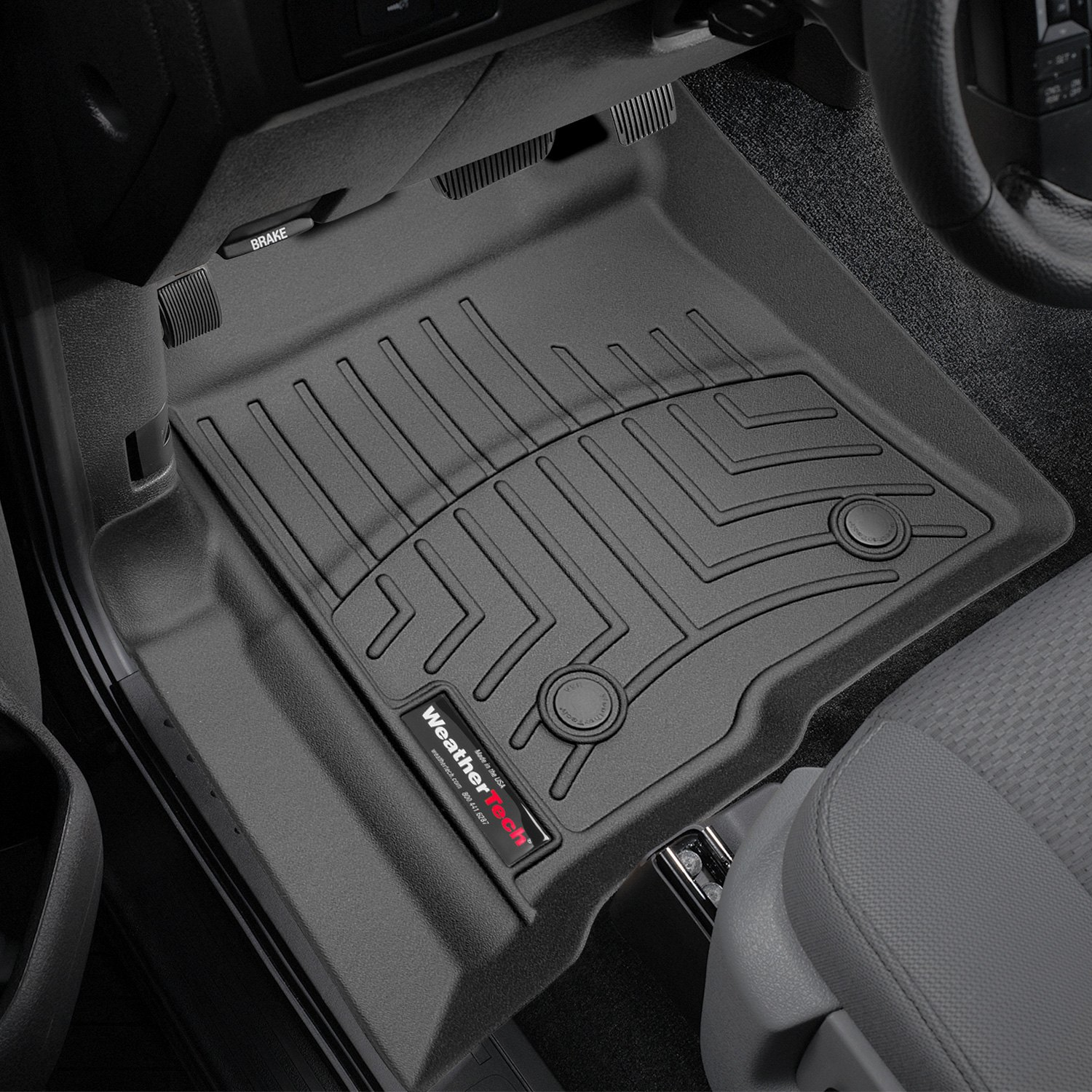 Tapis Avant Noir F150 10-14 - Récréashop