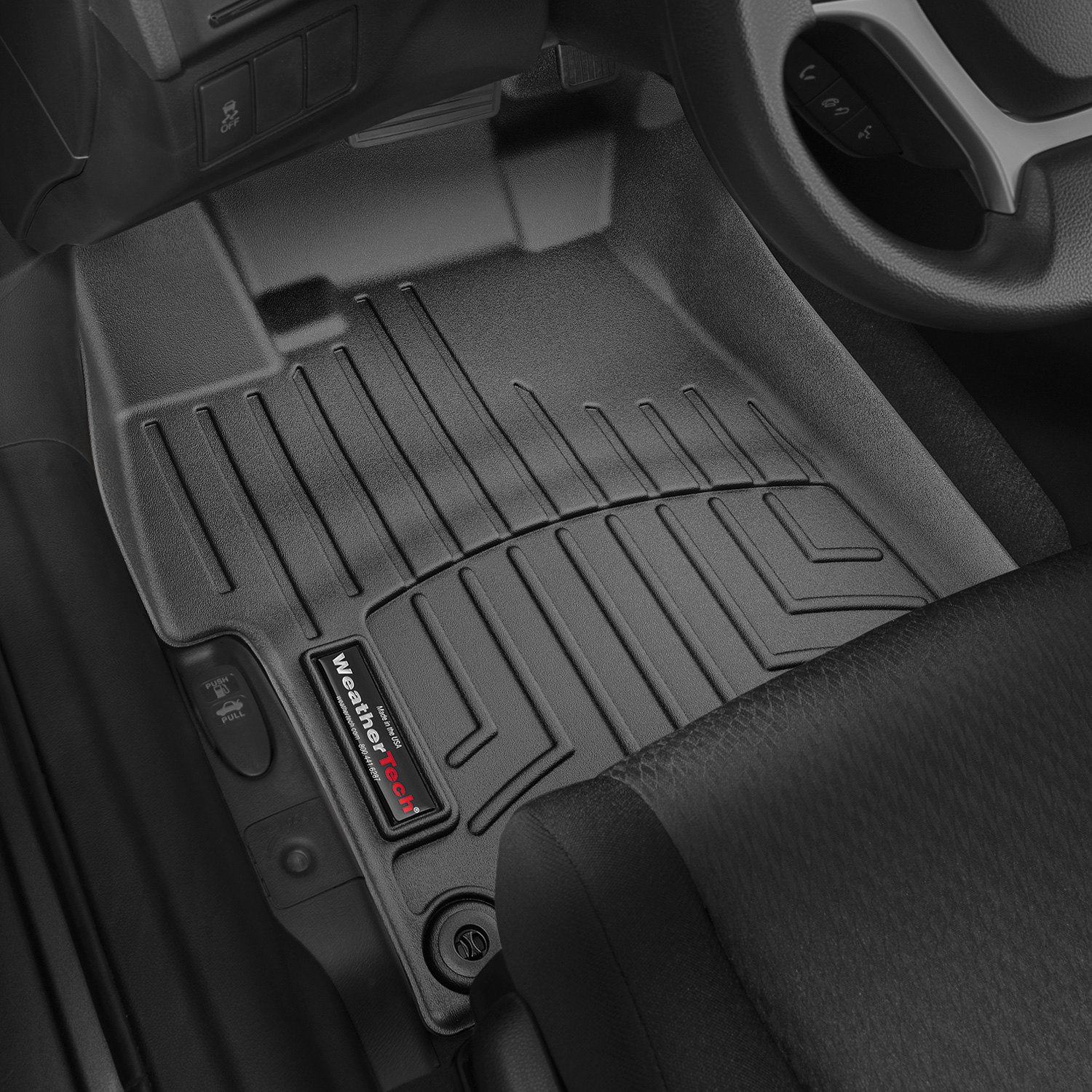 Tapis Avant Noir Civic Lx Coupe 14-15 - Récréashop