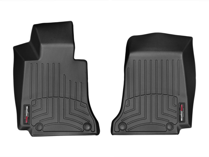 Tapis Avant Noir Merc.C-Class 15-19 - Récréashop