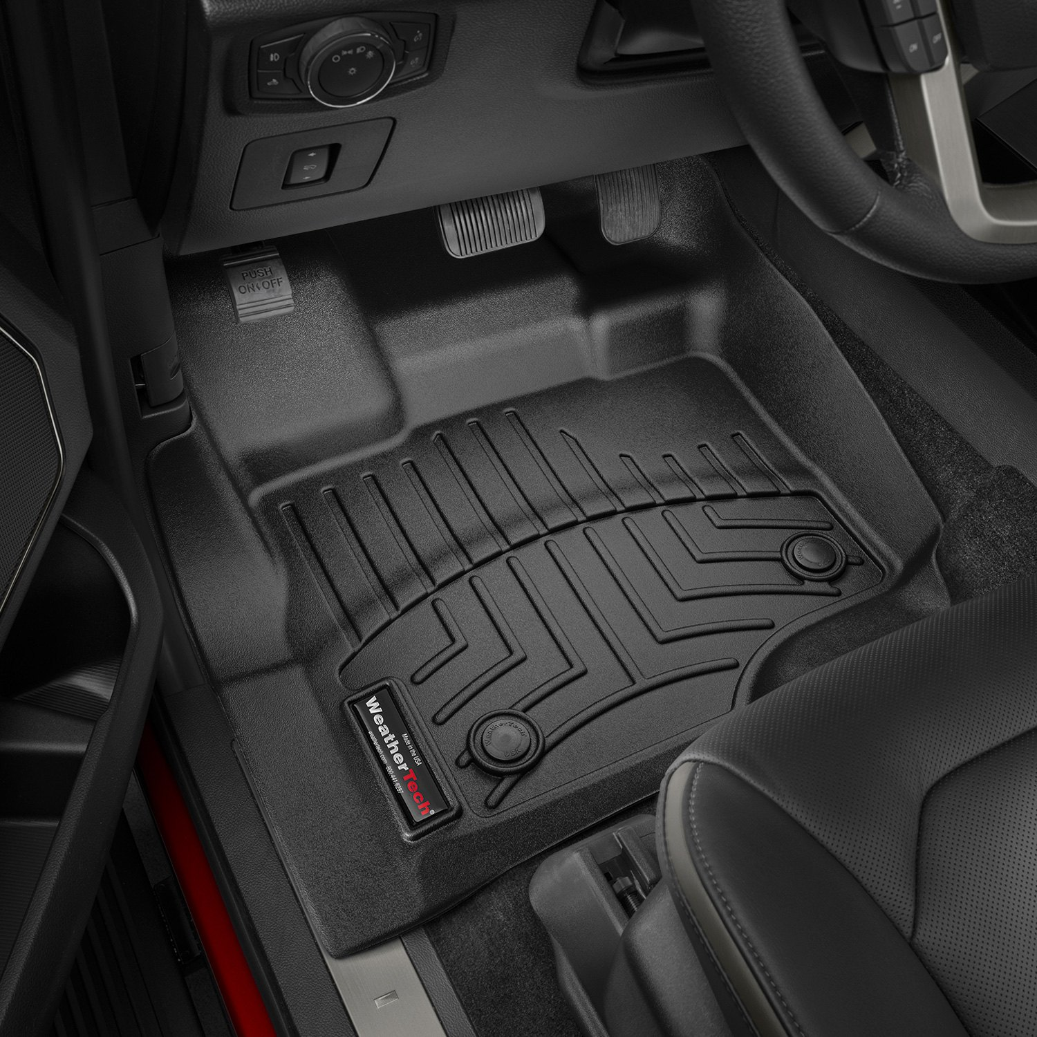 Tapis Avant Noir F150 15-19 - Récréashop
