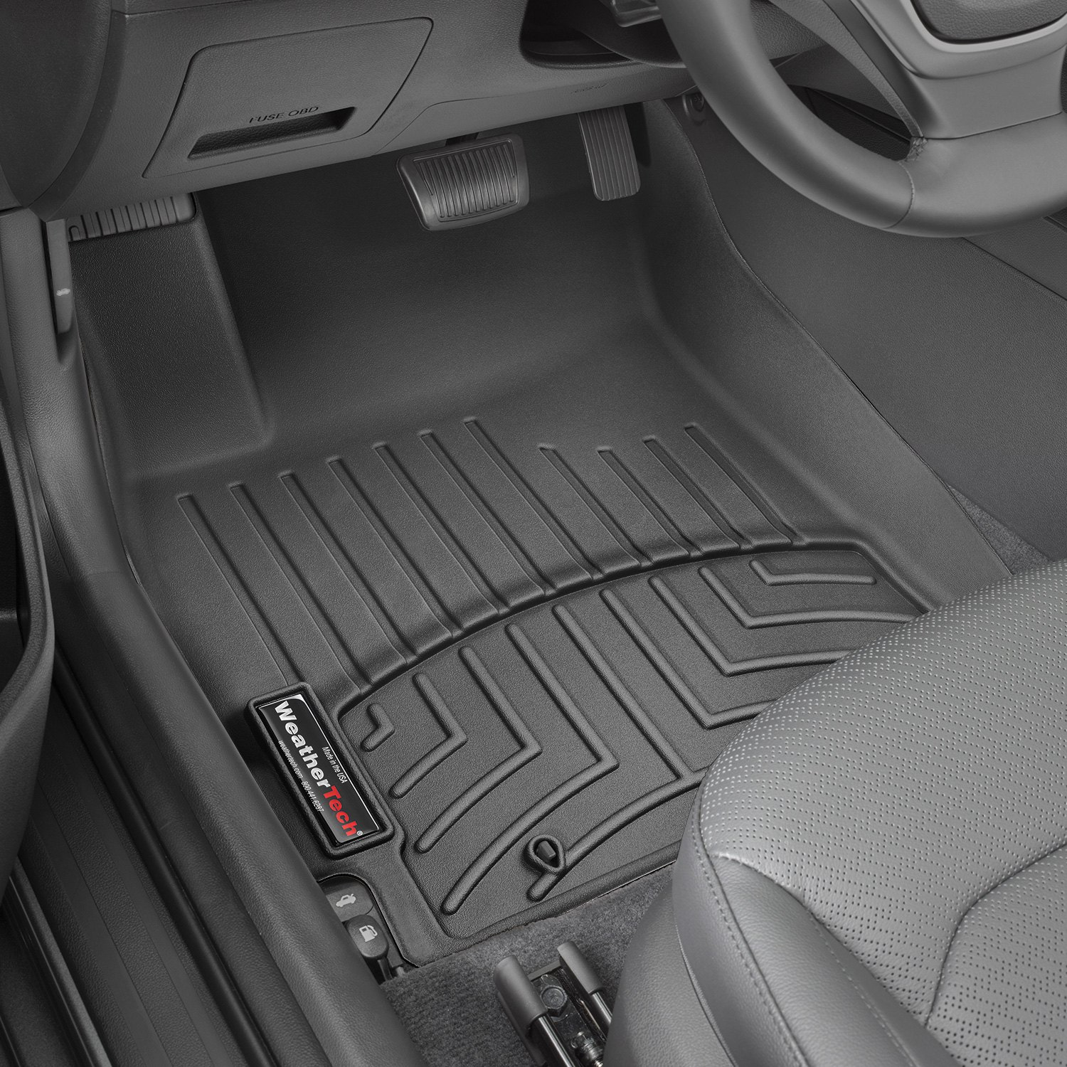Tapis Avant Noir Elantra Sedan 17-20 - Récréashop