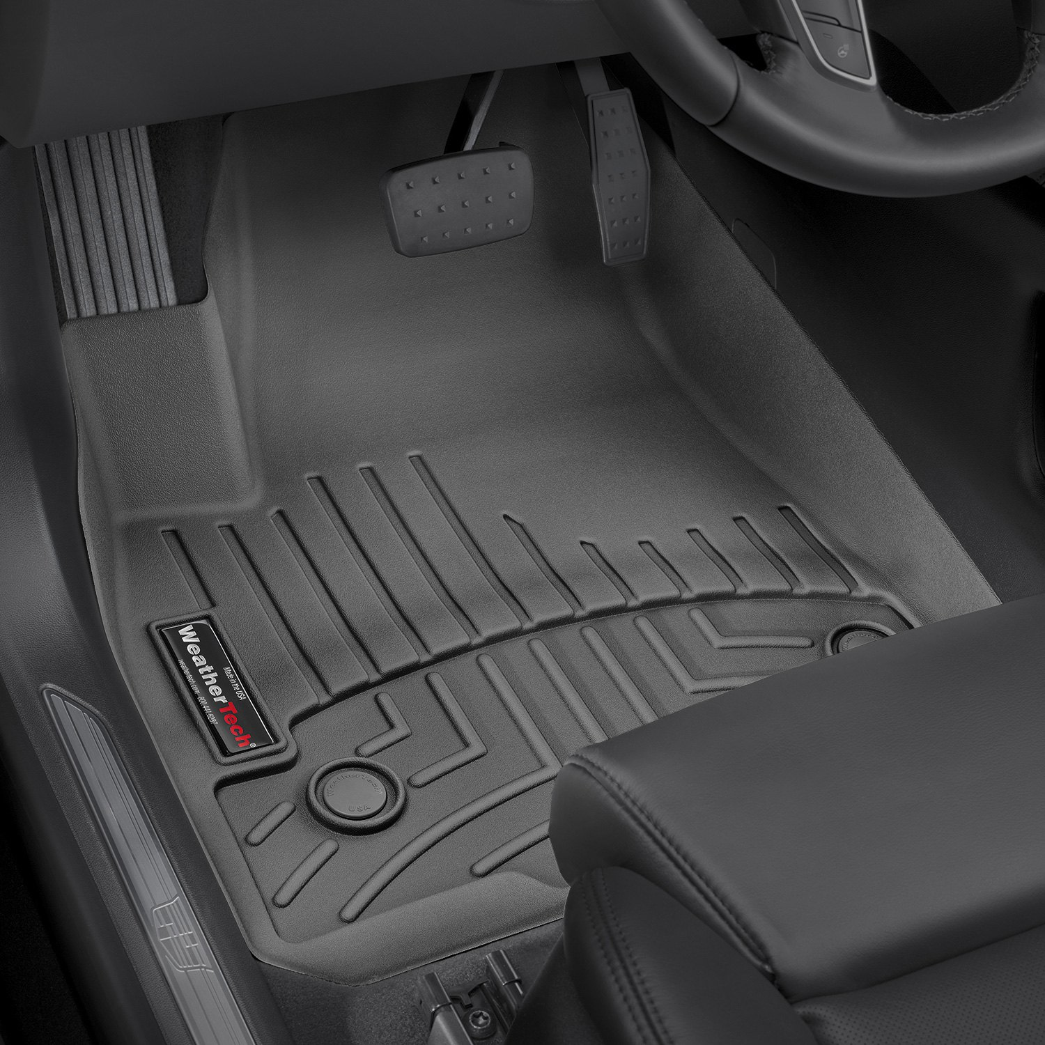 Tapis Avant Noir Cadillac Xt5 17-19 - Récréashop