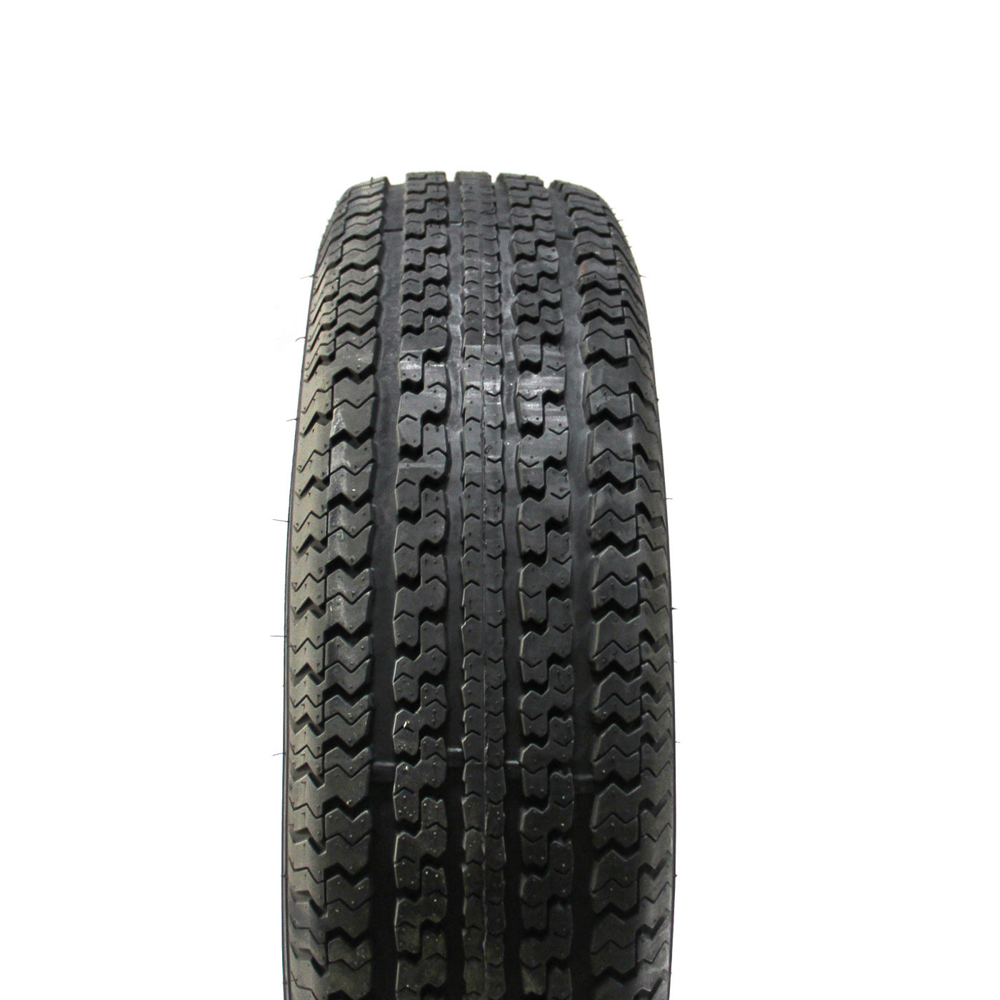 Pneu radial 225/75R15 6 plis LRC 2150 lbs Sterling et jante 15" 5 trous noire - RecreaShop