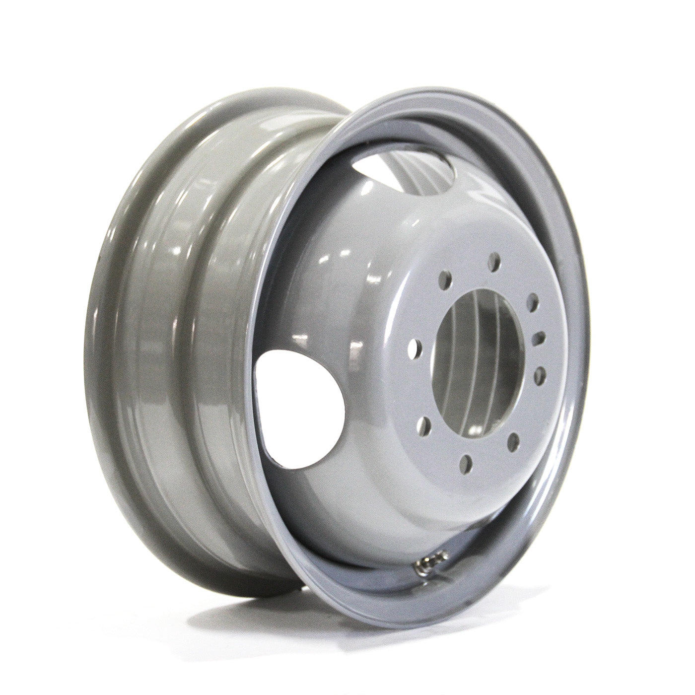 Jante 16" x 6" 8 trous 3500 lbs double grise - RecreaShop