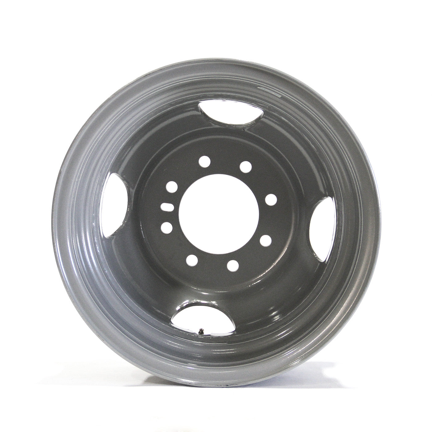 Jante 16" x 6" 8 trous 3500 lbs double grise - RecreaShop