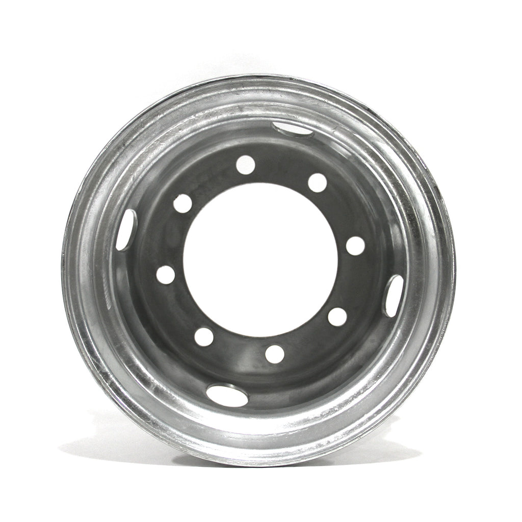 Jante 17 1/2" x 6 3/4" 8 trous 5675 lbs double galvanisée (essieu 15K) - RecreaShop