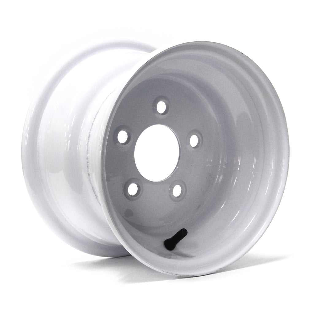 Jante 10" x 6" 5 trous 1320 lbs blanche - RecreaShop