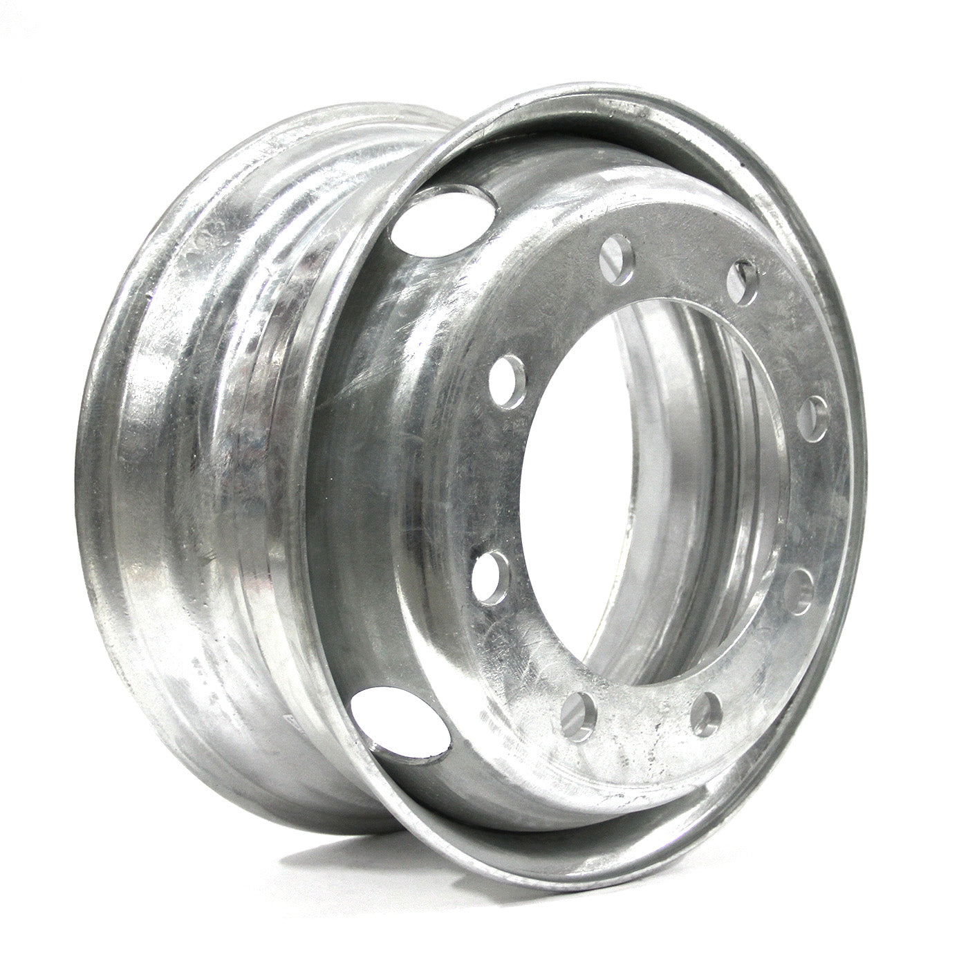 Jante 17 1/2" x 6 3/4" 8 trous 5675 lbs double galvanisée (essieu 15K) - RecreaShop