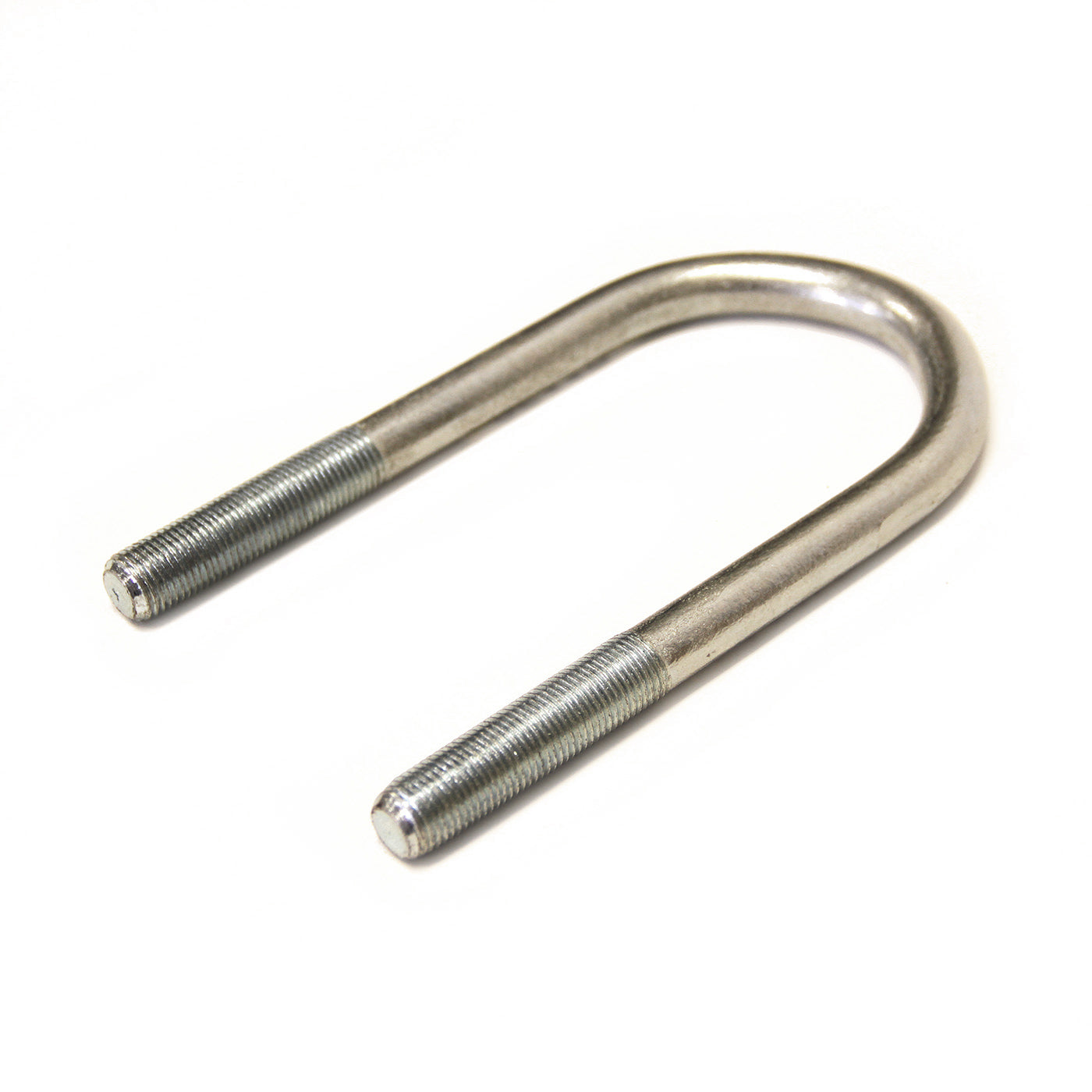 Boulon en U 2 3/8" x 5" rond zinc tige 1/2" - RecreaShop