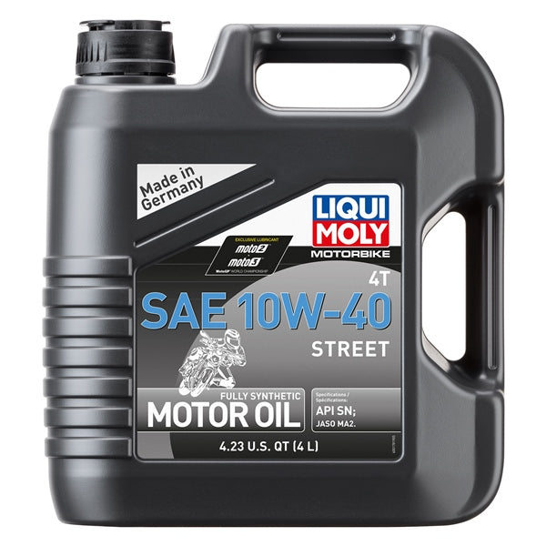 Liqui Moly Huile 4T Synthétique Street 10W40 - RecreaShop