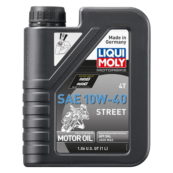 Liqui Moly Huile 4T Synthétique Street 10W40 - RecreaShop