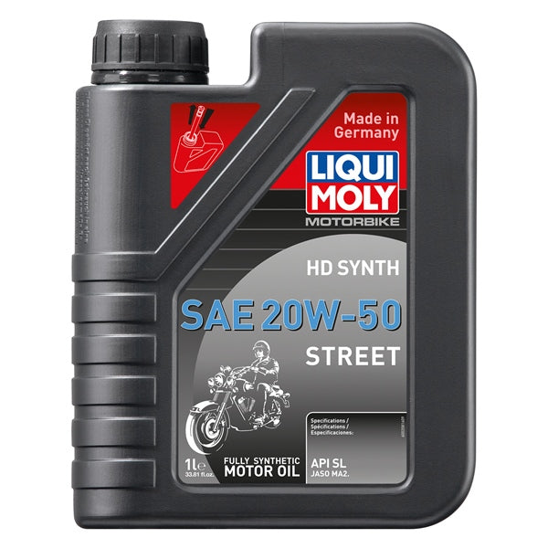 Liqui Moly Huile 4T synthétique Sport Street HD 20W50 - RecreaShop