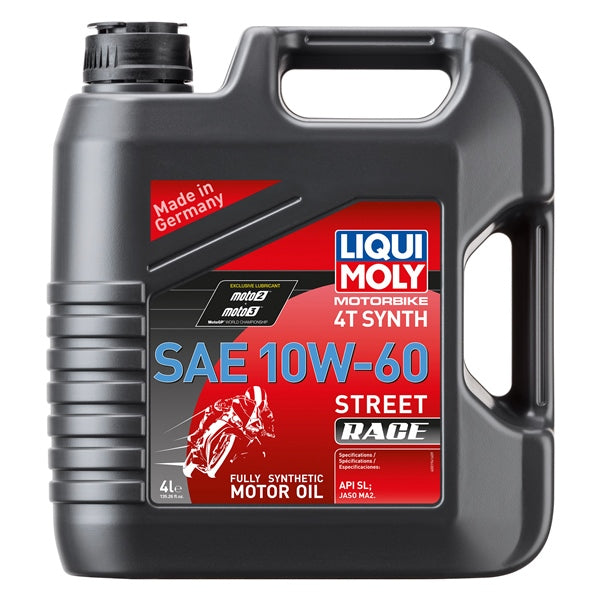 Liqui Moly Huile 4T Synthétique Street Race 10W60 - RecreaShop