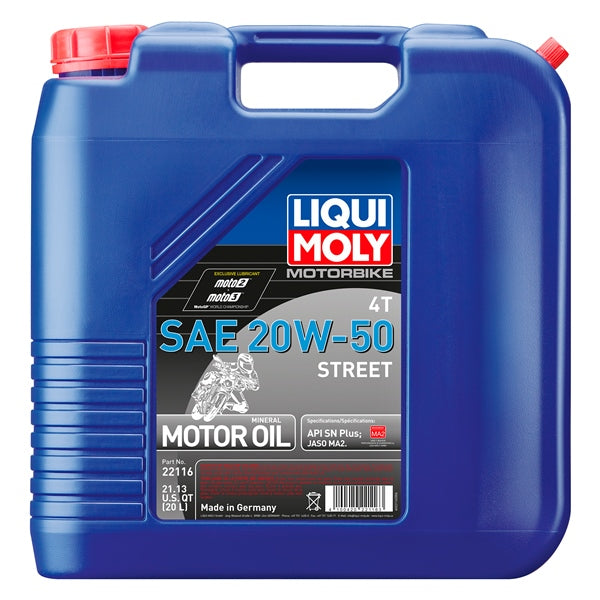 Liqui Moly Motorbike 4T 20W-50 Street 20W50 - RecreaShop