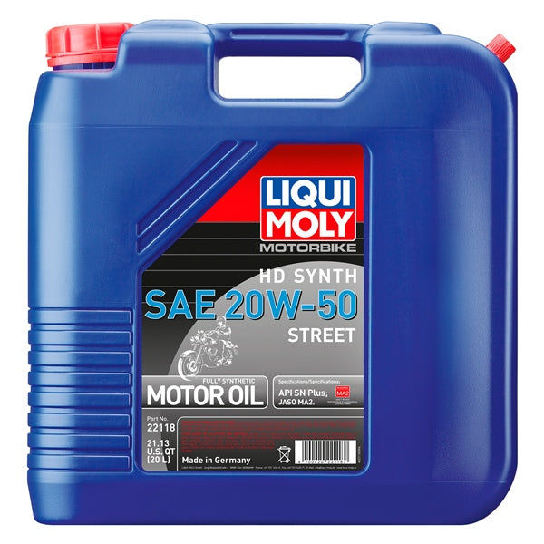 Liqui Moly Motorbike HD Synth 20W-50 Street 20W50 - RecreaShop