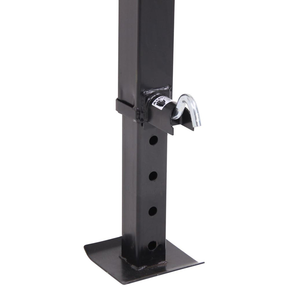 Vérin ajustable 12K 12 1/2" 2 vitesses et tube carré 4" RAM - RecreaShop