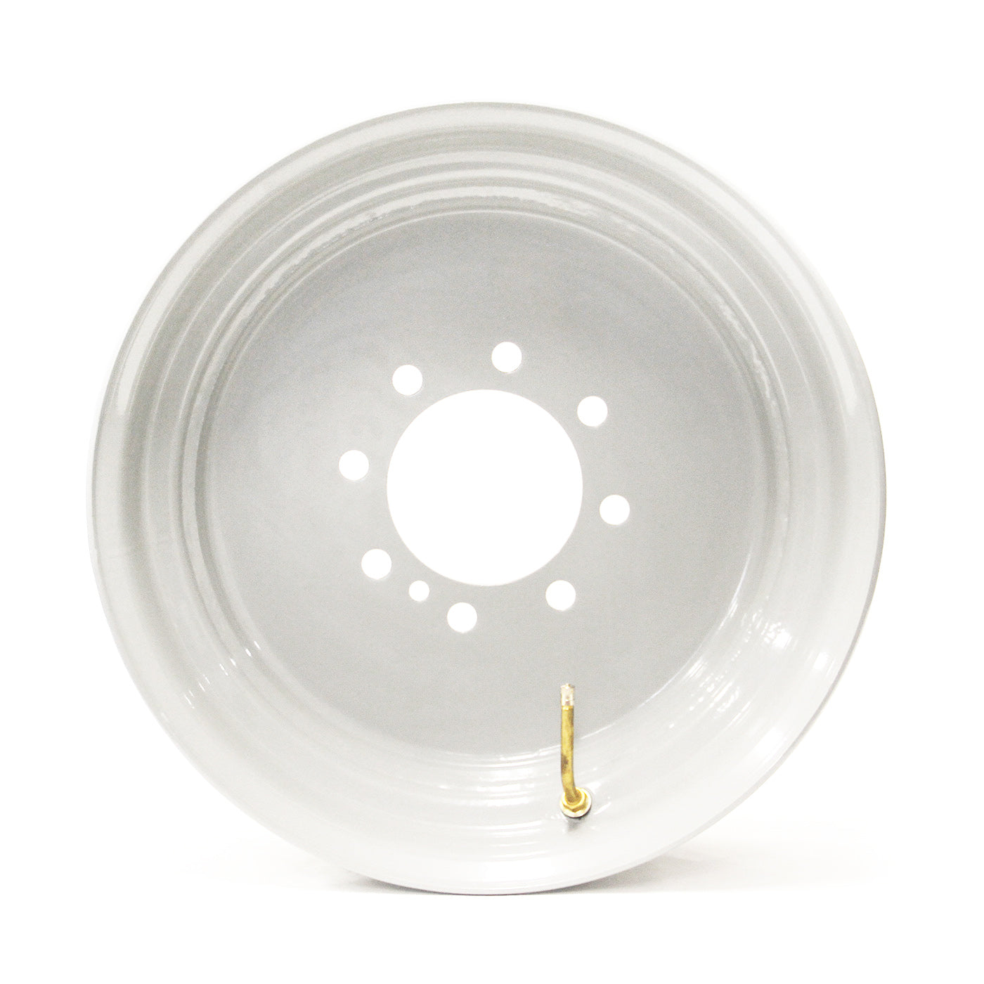 Jante 17 1/2" x 6 3/4" 8 trous 6005 lbs blanche (essieu 10K-12K) - RecreaShop