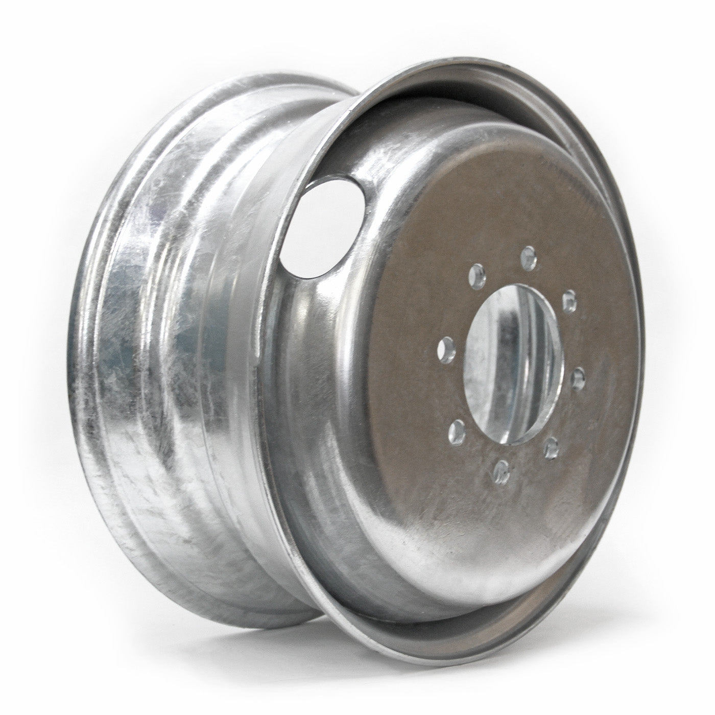 Jante 17 1/2" x 6 3/4" 8 trous 6200 lbs double galvanisée (essieu 10K-12K) - RecreaShop