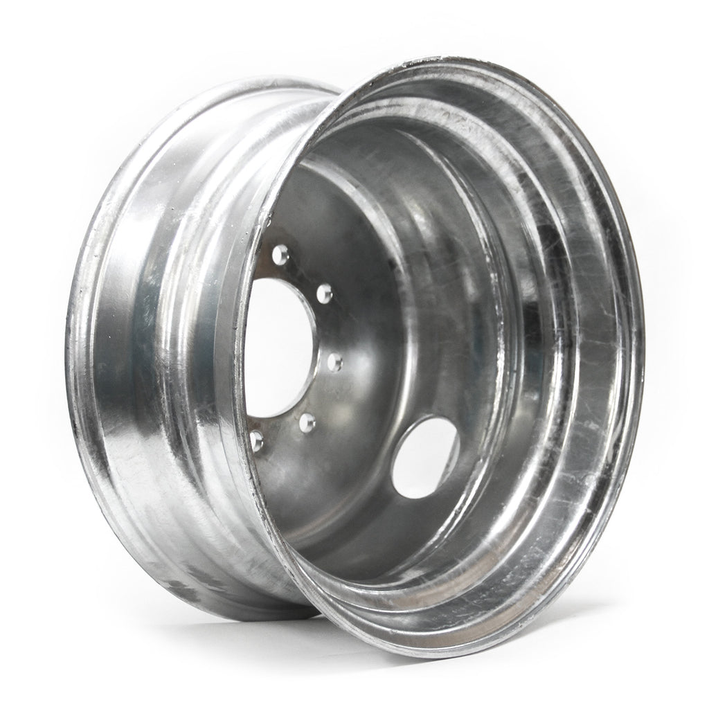 Jante 17 1/2" x 6 3/4" 8 trous 6200 lbs double galvanisée (essieu 10K-12K) - RecreaShop