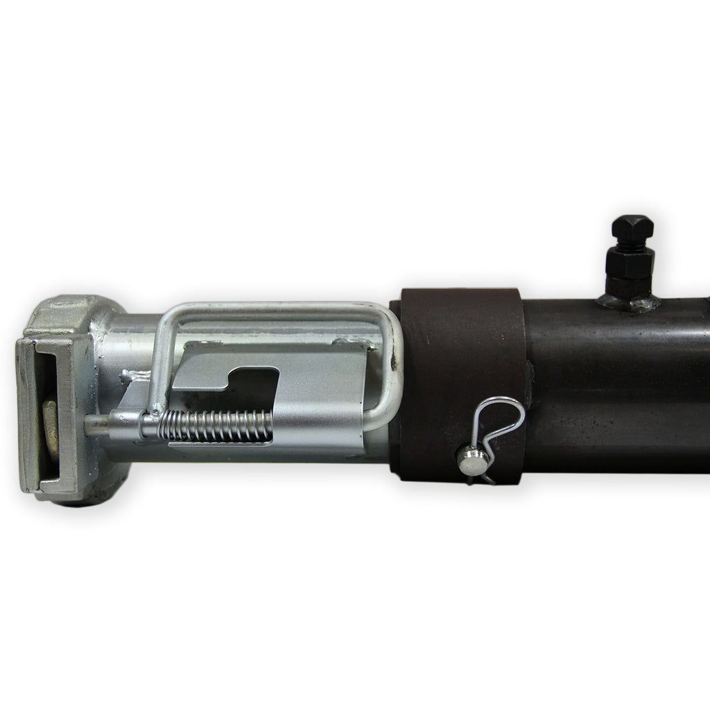 Coupleur Gooseneck ajustable 2 5/16" 30K (tube rond) zinc RAM - RecreaShop
