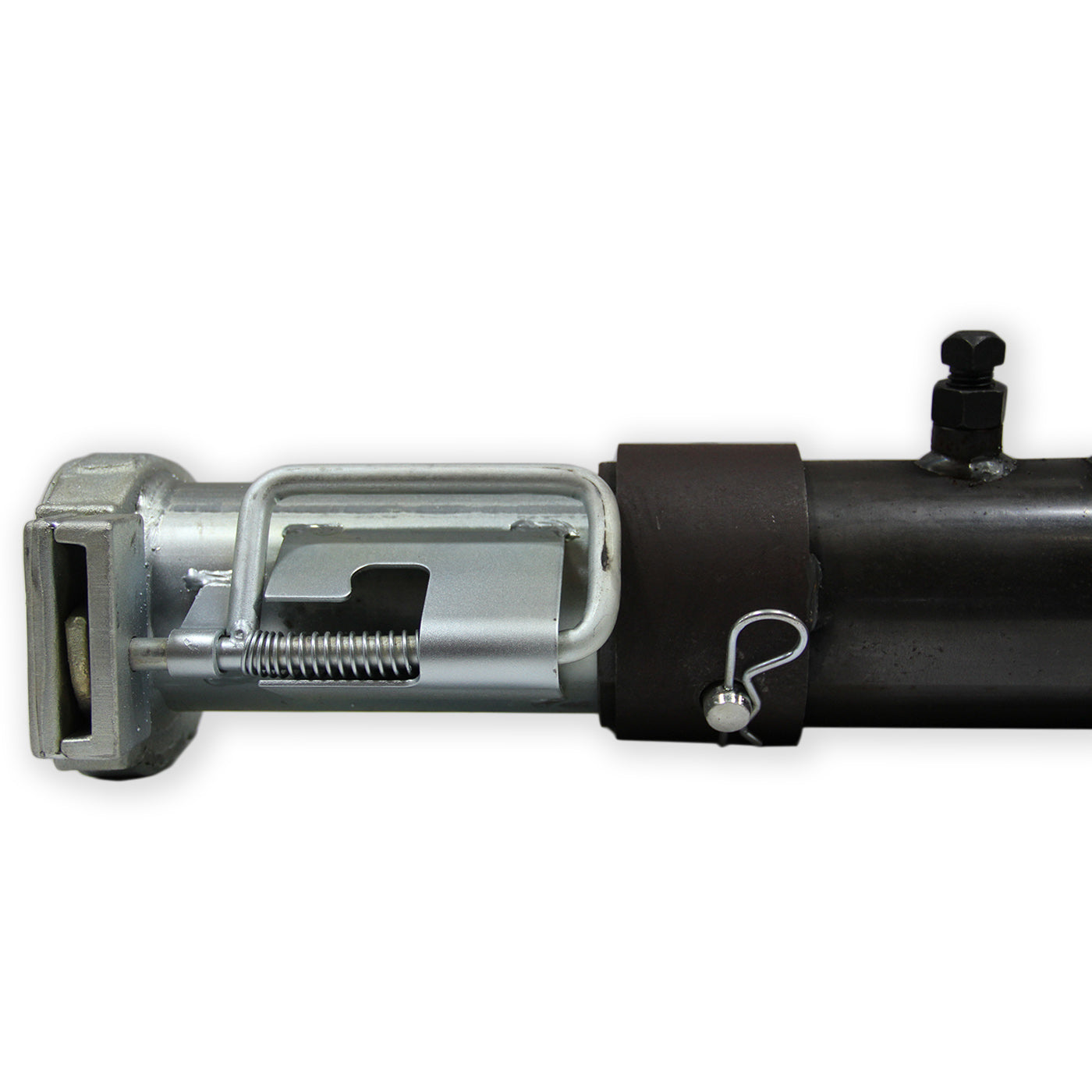 Coupleur Gooseneck ajustable 2 5/16" 30K (tube rond) zinc RAM - RecreaShop