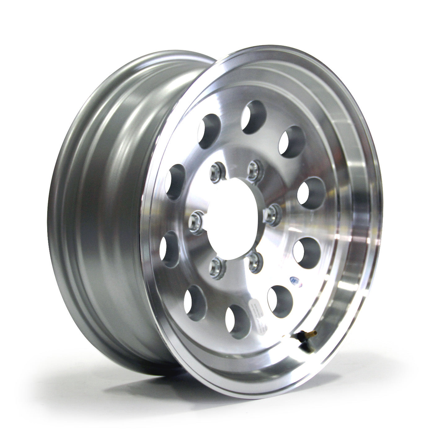 Jante 16" x 6" 6 trous 3200 lbs aluminium modulaire et centre de roue - RecreaShop