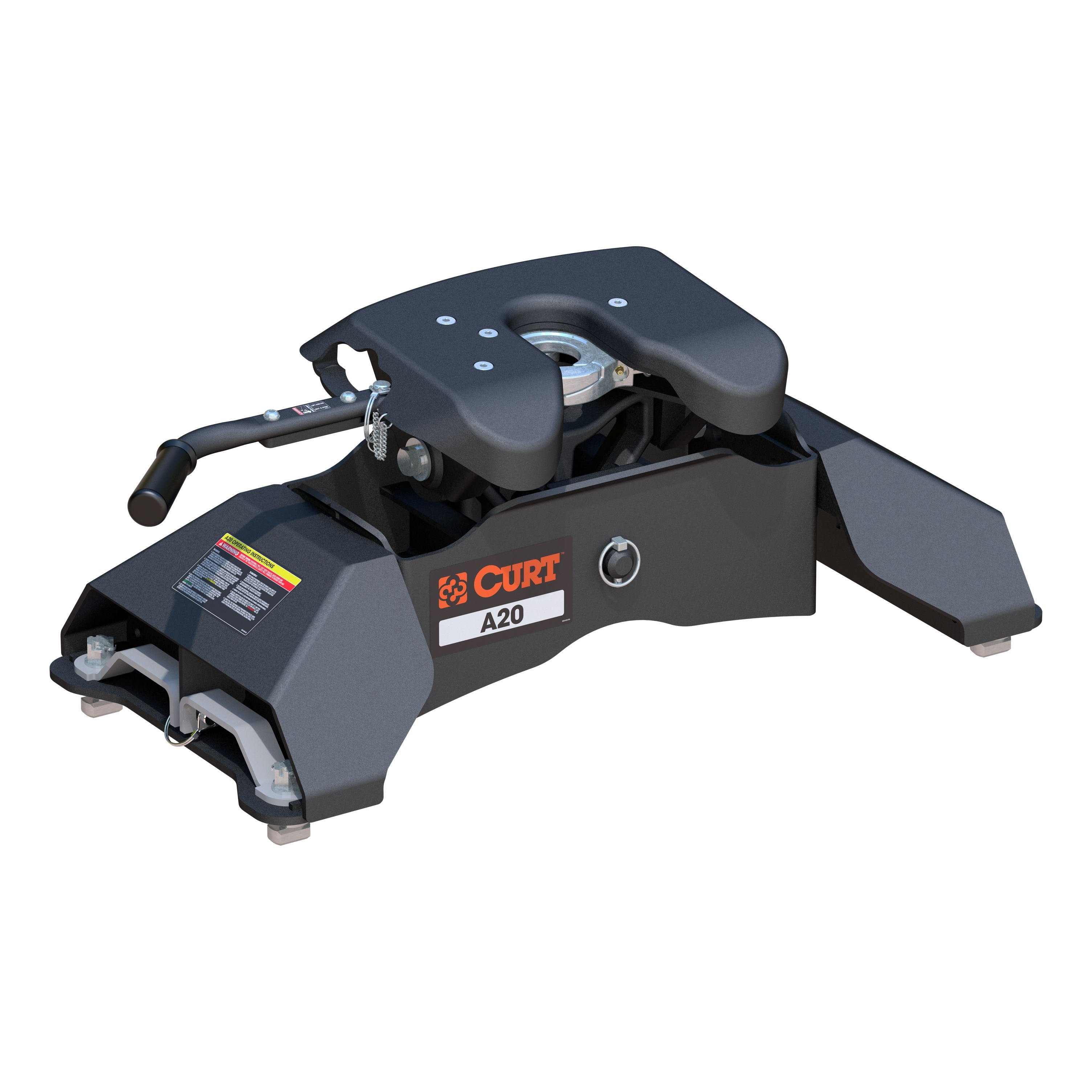 A20 5th Wheel Hitch, Ford F-250, F-350, F-450, 8' Bed Puck System - Récréashop