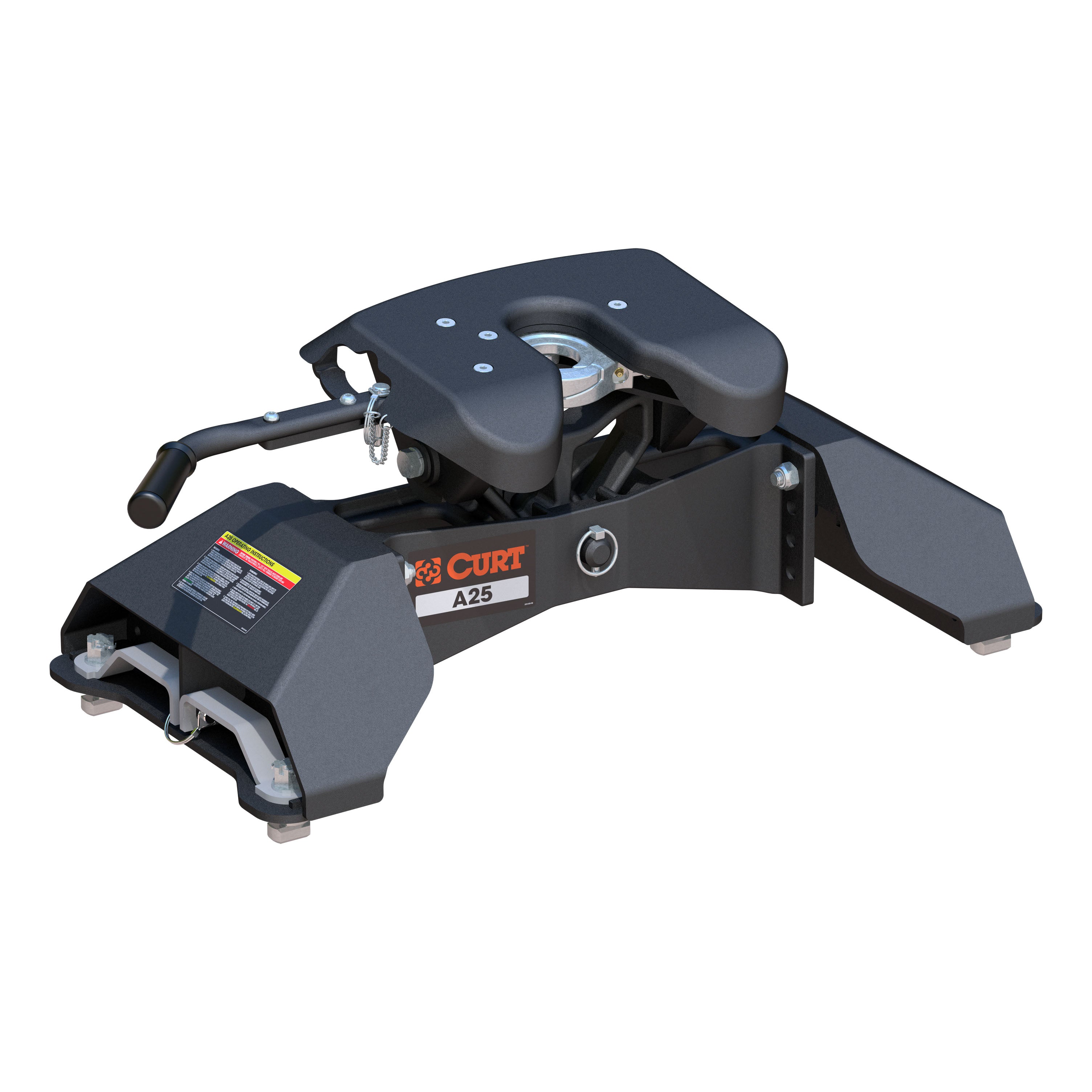 A25 5th Wheel Hitch, Ford F-250, F-350, F-450, 8' Bed Puck System - Récréashop
